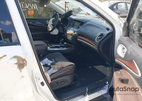 2017 Infiniti Qx60 из США, поврежденный, VIN 5N1DL0MM9HC559414